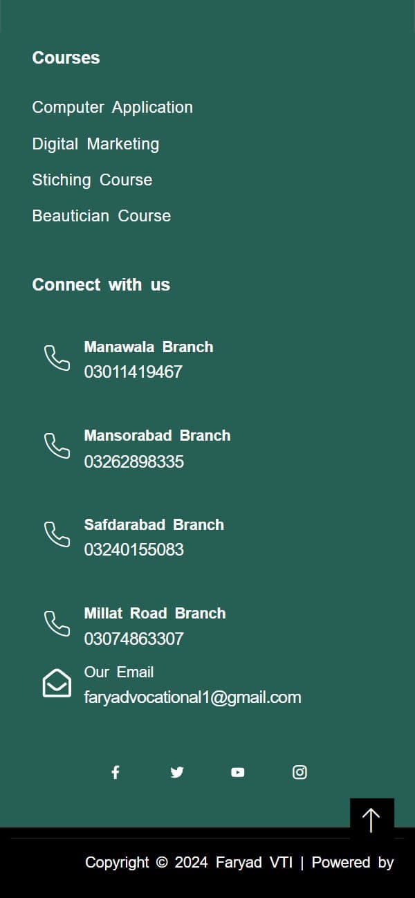 Faryad Vocational Training Institute screenshot 5
