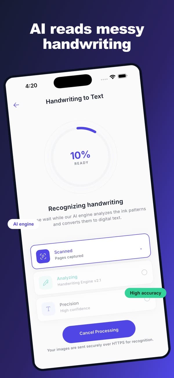 Handwriting to Text screenshot 4