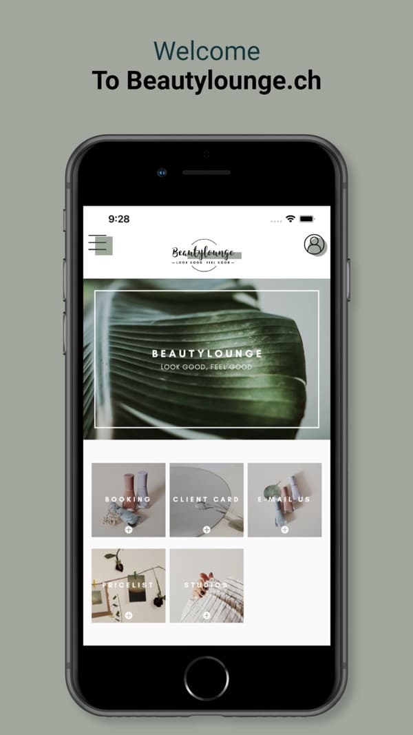 Beautylounge.ch screenshot 1