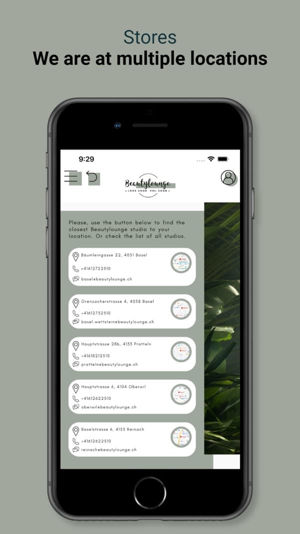 Beautylounge.ch screenshot 2